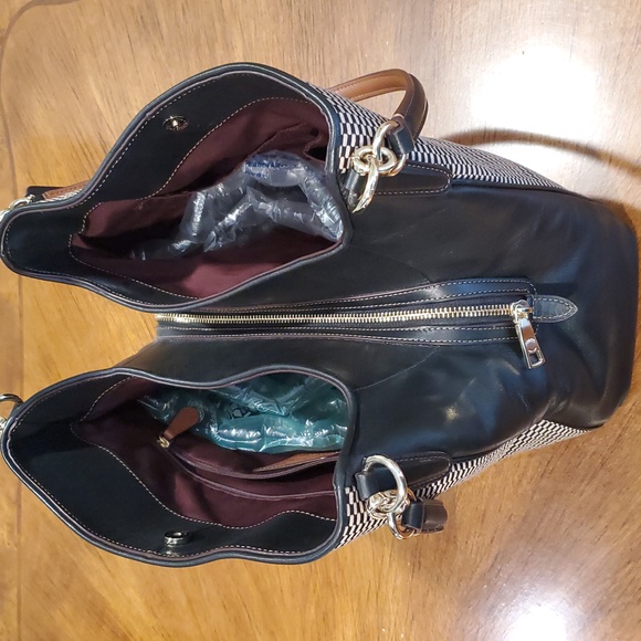 Like NEW Coach Lexy Legacy Jacquard shoulder bag - Picture 9 of 13